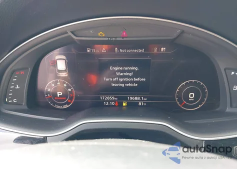 2017 Audi Q7 3.0T Premium z USA, uszkodzony, nr VIN WA1VAAF75HD008770